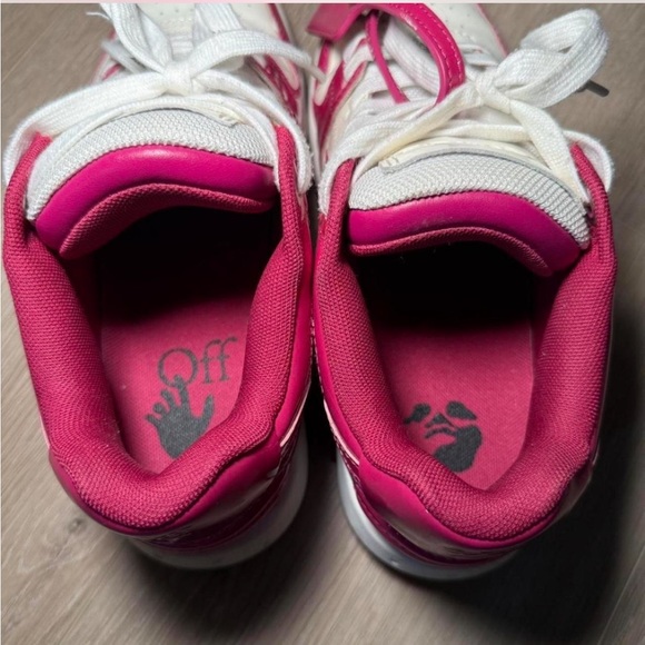 Off-White “Out of Office” Sneakers – Fuchsia Patent Leathe - Picture 5 of 6